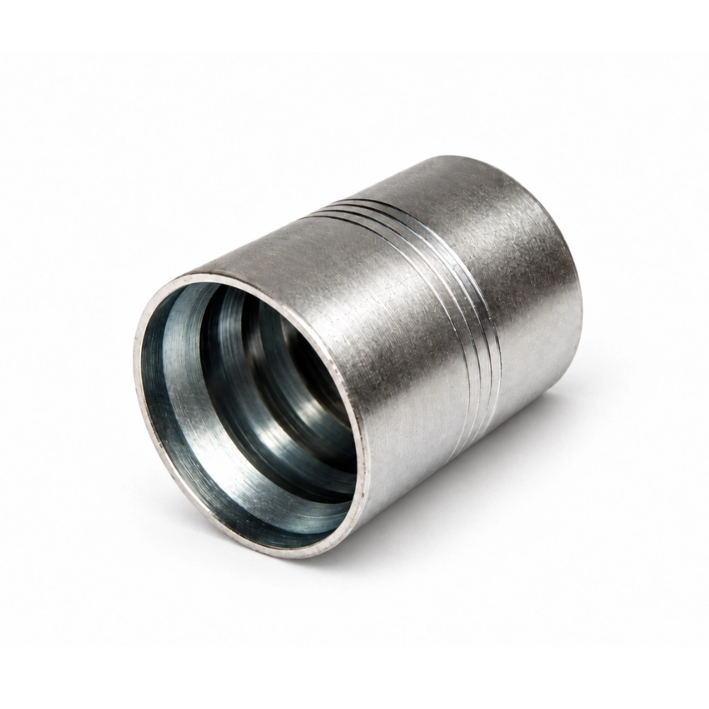 Vincke 1-1/4" Outer-Skive Ferrule for EN 856 4SH Hydraulic Hose